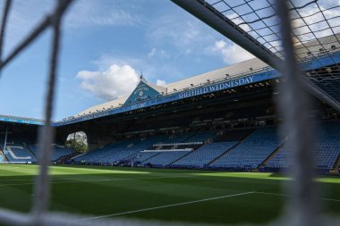 Hillsborough 'un Gök İddia Şampiyonası maçındaki genel görünümü Sheffield Wednesday - Leeds United maçı 23 Ağustos 2024 Hillsborough, Sheffield, İngiltere