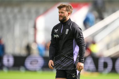 İngiltere 'den Ben Duckett, İngiltere Erkekler - Sri Lanka 1. Rothesay Deneme Maçı öncesinde 23 Ağustos 2024 Old Trafford, Manchester, Birleşik Krallık' ta oynanacak ön ısınma maçında