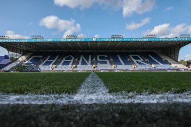 Hillsborough 'un Gök İddia Şampiyonası maçındaki genel görünümü Sheffield Wednesday - Leeds United maçı 23 Ağustos 2024 Hillsborough, Sheffield, İngiltere