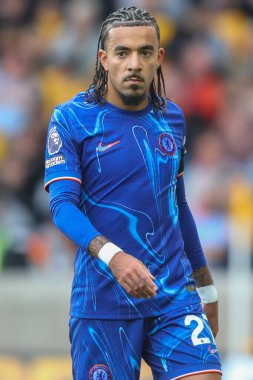 Chelsea 'den Malo Gusto Premier Lig karşılaşmasında Wolverhampton Wanderers Chelsea' ye karşı Molineux, Wolverhampton, Birleşik Krallık, 25 Ağustos 2024