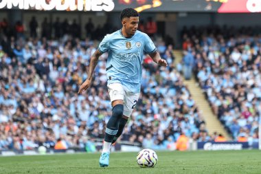 Manchester City ile Manchester City arasındaki Premier League maçı sırasında Manchester City - Ipswich Town maçında Manchester Stadyumu, 24 Ağustos 2024