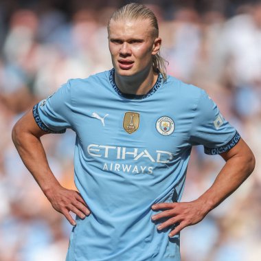 Manchester City - Ipswich Town Premier League maçı sırasında Manchester City maçında Manchester, Manchester Stadyumu, 24 Ağustos 2024
