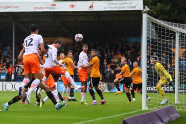 Blackpool 'dan James Husband, 24 Ağustos 2024' te Cambridge 'deki Abbey Stadyumu' nda oynanan Cambridge United-Blackpool maçında 0-1 berabere kalma golünü attı.