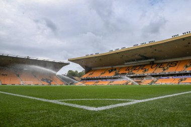 Molineux 'nun Premier Lig maçındaki genel görüşü Wolverhampton Wanderers' ın Chelsea 'ye karşı Molineux, Wolverhampton, Birleşik Krallık' ta 25 Ağustos 2024