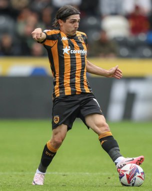 Abdlkadir mr of Hull City during the Sky Bet Championship match Hull City vs Millwall at MKM Stadium, Hull, United Kingdom, 24th August 2024 clipart