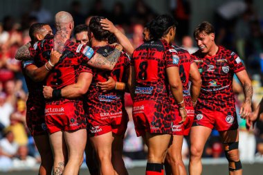 Leigh Leoparlar, 25 Ağustos 2024 'te İngiltere' nin Wimbledon şehrinde oynanan Plough Lane 'de oynanan 23.