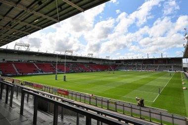 Betfred Süper Lig 23. Raundu öncesinde St Helens vs Hull KR 'nin St Helens Stadyumu, St Helens, Birleşik Krallık, 24 Ağustos 2024