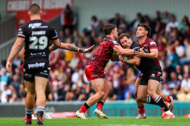 Betfred Süper Lig 23. Raundunda Plough Lane, Wimbledon, İngiltere 'de Londra Broncos - Leopards maçı, 25 Ağustos 2024