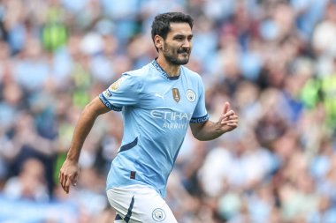 Manchester City 'den Kay Gndoan Premier Lig maçında dönüş yaptı. Manchester City, Etihad Stadyumu' nda Ipswich Town 'a karşı, 24 Ağustos 2024
