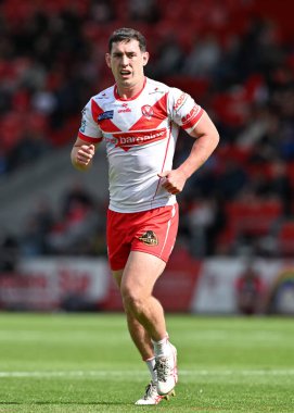 St. Helens 'den Matt Whitley, 23. Betfred Süper Lig karşılaşması sırasında St Helens vs Hull KR ile Birleşik Krallık, St Helens Stadyumu, 24 Ağustos 2024