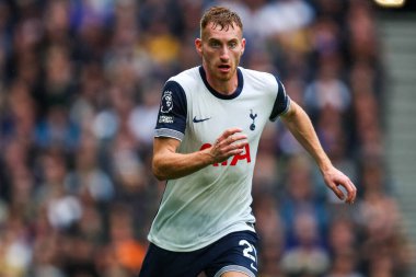 Tottenham Hotspur 'dan Dejan Kulusevski, Premier Lig maçında Tottenham Hotspur' a karşı Everton Tottenham Hotspur Stadyumu, Londra, 24 Ağustos 2024