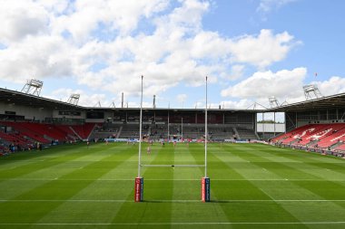 Betfred Süper Lig 23. Raundu öncesinde St Helens vs Hull KR 'nin St Helens Stadyumu, St Helens, Birleşik Krallık, 24 Ağustos 2024
