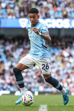 Manchester City ile Manchester City arasındaki Premier League maçı sırasında Manchester City - Ipswich Town maçında Manchester Stadyumu, 24 Ağustos 2024