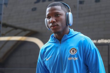 Chelsea 'den Moiss Caicedo, İngiltere' nin Wolverhampton, Wolineux, Wolverhampton, 25 Ağustos 2024 'te oynanan Premier League karşılaşmasında karşımıza çıktı.