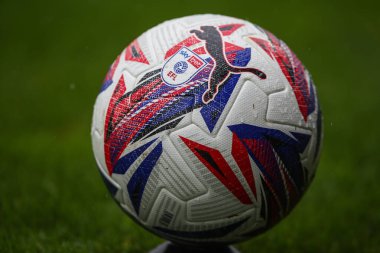 Maç topu, 24 Ağustos 2024 'te Cambridge, Cambridge' deki Abbey Stadyumu 'nda oynanan Cambridge United-Blackpool maçında izlendi.