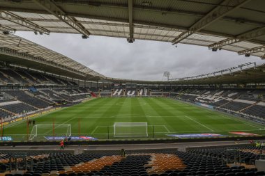 A general view of the MKM Stadium during the Sky Bet Championship match Hull City vs Millwall at MKM Stadium, Hull, United Kingdom, 24th August 2024 clipart