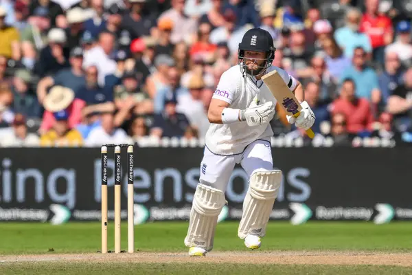 İngiltere 'den Ben Duckett 24 Ağustos 2024' te Old Trafford, Manchester, Birleşik Krallık 'ta düzenlenen 1. Rothesay Deneme Maçı' nda İngiltere Erkekleri - Sri Lanka 1.