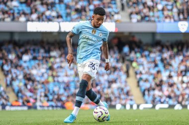 Manchester City ile Manchester City arasındaki Premier League maçı sırasında Manchester City - Ipswich Town maçında Manchester Stadyumu, 24 Ağustos 2024