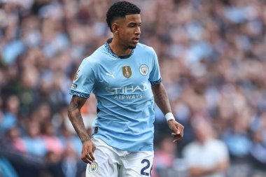 Manchester City ile Manchester City arasındaki Premier League maçı sırasında Manchester City - Ipswich Town maçında Manchester Stadyumu, 24 Ağustos 2024