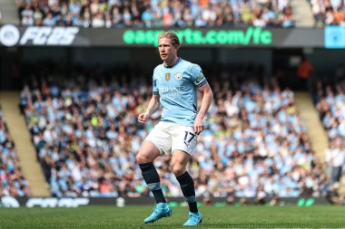 Manchester Premier Lig karşılaşmasında Kevin De Bruyne Manchester City 'ye karşı Ipswich Town Etihad Stadyumu, Manchester, Birleşik Krallık, 24 Ağustos 2024