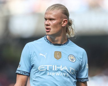 Manchester City - Ipswich Town Premier League maçı sırasında Manchester City maçında Manchester, Manchester Stadyumu, 24 Ağustos 2024