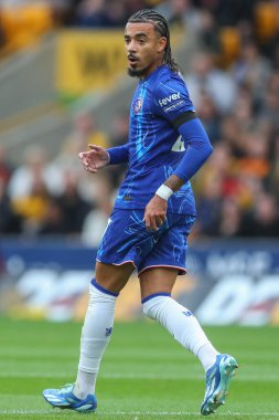 Chelsea 'den Malo Gusto Premier Lig karşılaşmasında Wolverhampton Wanderers Chelsea' ye karşı Molineux, Wolverhampton, Birleşik Krallık, 25 Ağustos 2024