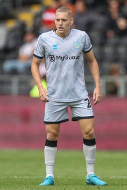 Millwall 'dan Casper de Norre 24 Ağustos 2024' te Hull City, Hull Stadyumu 'nda Millwall' a karşı oynadığı Gökyüzü İddia Şampiyonası maçında.