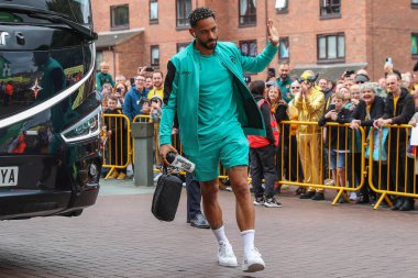 Wolverhampton Wanderers takımından Matheus Cunha, Premier League maçında Wolverhampton Wanderers Chelsea 'ye karşı Molineux, Wolverhampton, Birleşik Krallık' ta 25 Ağustos 2024 'te geldi.