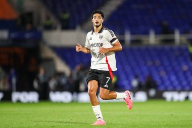 Carabao Kupası karşılaşmasında Fulham 'dan Ral Jimnez, Birmingham City' ye karşı St Andrews, Birmingham, Birleşik Krallık, 27 Ağustos 2024