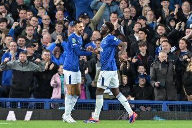 Everton 'dan Dwight McNeil, 27 Ağustos 2024' te İngiltere 'nin Liverpool kentinde Goodison Park' ta oynanan Everton-Doncaster maçında Everton karşısında 1-0 kazanmayı hedefliyor.