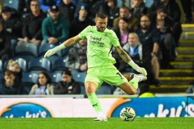 Blackpool 'dan Richard O' Donnell, Blackburn Rovers 'a karşı 27 Ağustos 2024' te Blackburn, İngiltere 'de oynanan Carabao Kupası karşılaşmasında