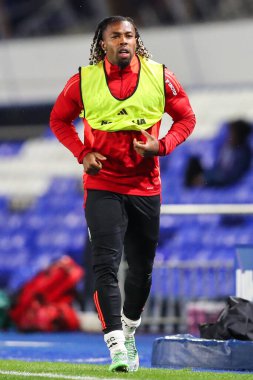 Carabao Kupası maçında Fulham 'lı Adama Traor, Birmingham City' ye karşı St Andrews, Birmingham, Birleşik Krallık, 27 Ağustos 2024