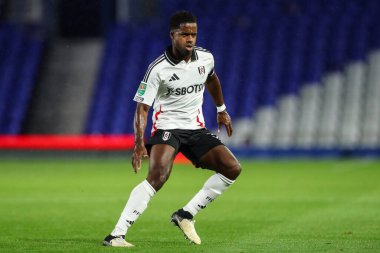 Carabao Kupası karşılaşmasında Fulham 'dan Ryan Sessegnon, Birmingham City' ye karşı St Andrews, Birmingham, Birleşik Krallık, 27 Ağustos 2024