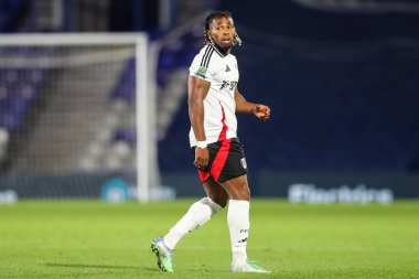 Carabao Kupası maçında Fulham 'lı Adama Traor, Birmingham City' ye karşı St Andrews, Birmingham, Birleşik Krallık, 27 Ağustos 2024