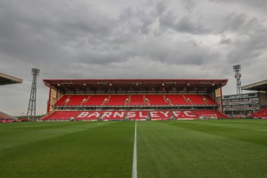 Oakwell, Barnsley - Sheffield United maçı sırasında Oakwell, Barnsley, Birleşik Krallık 'ta 27 Ağustos 2024' te oynanan