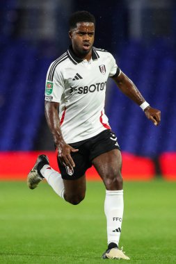 Carabao Kupası karşılaşmasında Fulham 'dan Ryan Sessegnon, Birmingham City' ye karşı St Andrews, Birmingham, Birleşik Krallık, 27 Ağustos 2024