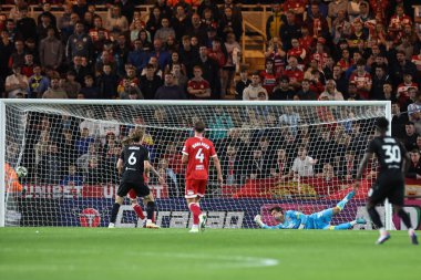Stoke City 'den Ryan Mmaee, 27 Ağustos 202' de Middlesbrough ile Stoke City arasında oynanan Carabao Kupası maçında 0-2 berabere kaldı.