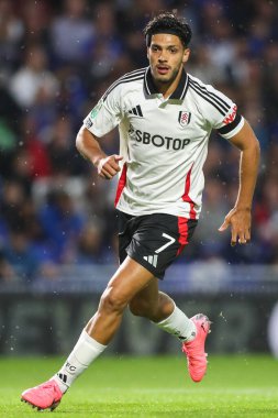 Carabao Kupası karşılaşmasında Fulham 'dan Ral Jimnez, Birmingham City' ye karşı St Andrews, Birmingham, Birleşik Krallık, 27 Ağustos 2024