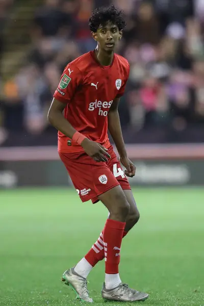 stock image Vimal Yoganathan of Barnsley during the Carabao Cup match Barnsley vs Sheffield United at Oakwell, Barnsley, United Kingdom, 27th August 2024