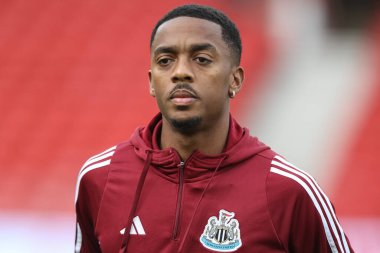 Newcastle United takımından Joe Willock, 28 Ağustos 2024 'te Nottingham Forest' a karşı Newcastle United 'ın oynadığı City Ground, Nottingham, İngiltere' deki Carabao Kupası maçına geldi.