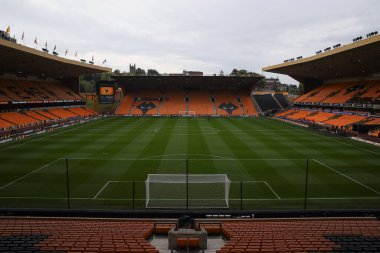 Molineux 'nun, Carabao Kupası karşılaşması öncesinde, Wolverhampton Wanderers' ın Burnley 'e karşı Molineux, Wolverhampton, Birleşik Krallık' ta 28 Ağustos 2024