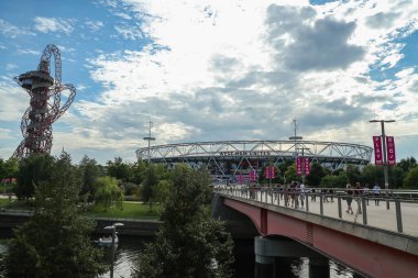 Londra Stadyumu 'nun genel görüntüsü, West Ham United' ın Carabao Kupası karşılaşması öncesinde 28 Ağustos 2024 'te Londra, Londra' daki Bournemouth Stadyumu 'nda West Ham United' a karşı.
