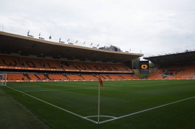 Molineux 'nun, Carabao Kupası karşılaşması öncesinde, Wolverhampton Wanderers' ın Burnley 'e karşı Molineux, Wolverhampton, Birleşik Krallık' ta 28 Ağustos 2024