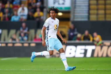 Burnley 'den Bashir Humphreys Carabao Kupası maçı sırasında Wolverhampton Wanderers, Molineux, Wolverhampton, Birleşik Krallık' ta Burnley 'e karşı, 28 Ağustos 2024