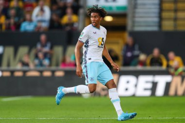 Burnley 'den Bashir Humphreys Carabao Kupası maçı sırasında Wolverhampton Wanderers, Molineux, Wolverhampton, Birleşik Krallık' ta Burnley 'e karşı, 28 Ağustos 2024