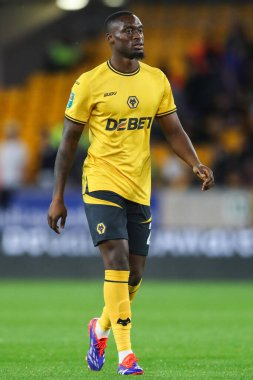 Wolverhampton Wanderers 'dan Toti Gomes Carabao Kupası maçında Wolverhampton Wanderers' a karşı Molineux, Wolverhampton, Birleşik Krallık, 28 Ağustos 2024