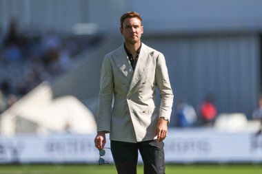 Stuart Broad, İngiltere Erkekler vs. Sri Lanka 2. Rothesay Deneme Maçı 1 gününde Lords, Londra, Birleşik Krallık 'ta 29 Ağustos 2024' te