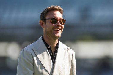 Stuart Broad ahead of during the England Men v Sri Lanka 2nd Rothesay Test Match Day 1 at Lords, London, United Kingdom, 29th August 2024 clipart