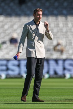 Stuart Broad, İngiltere Erkekler vs. Sri Lanka 2. Rothesay Deneme Maçı 1 gününde Lords, Londra, Birleşik Krallık 'ta 29 Ağustos 2024' te