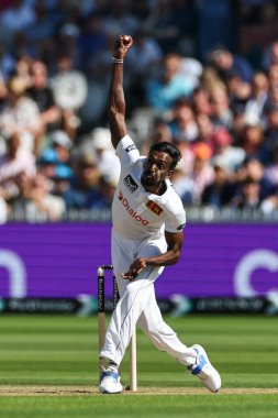 Sri Lanka 'dan Milan Rathnayake, İngiltere Erkekler vs Sri Lanka 2. Rothesay Deneme Maçı 1.